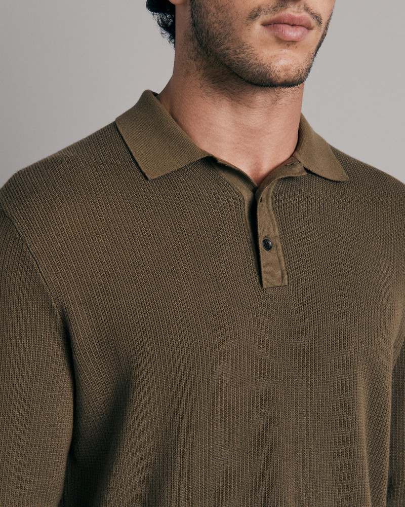 Harvey Cotton Knit Long Sleeve Polo
Classic Fit Polo 6