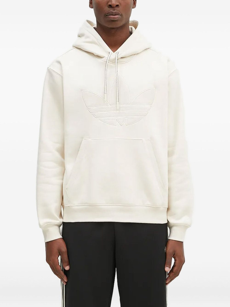 embossed-logo hoodie 1