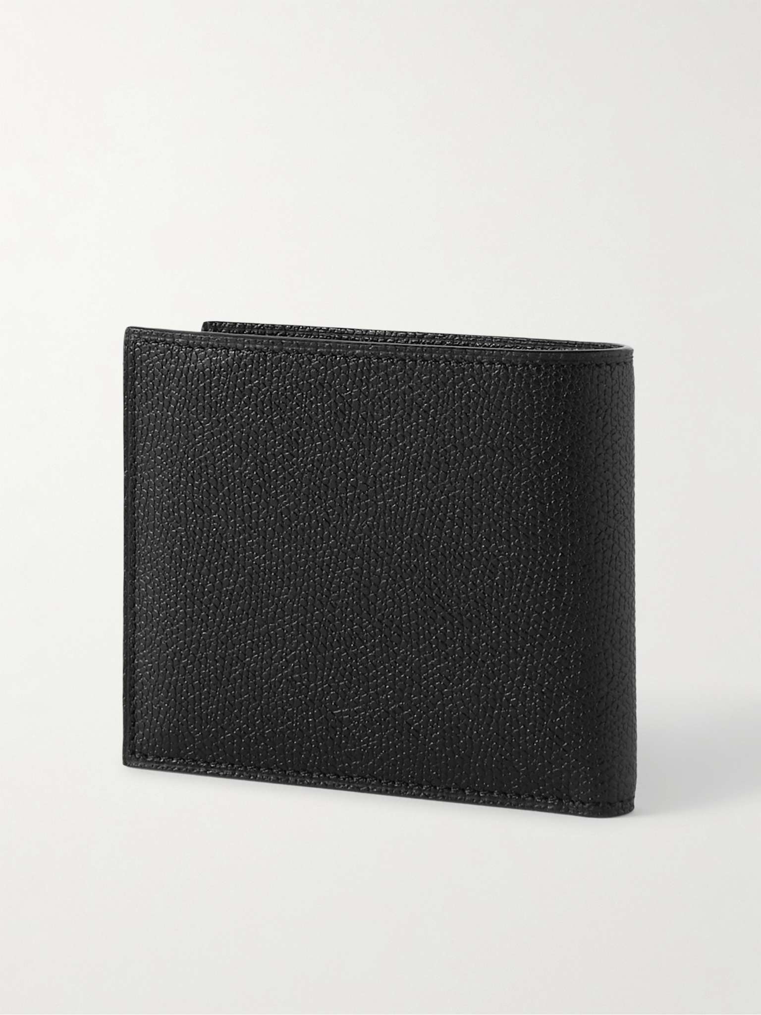 Pebble-Grain Leather Billfold Wallet - 6