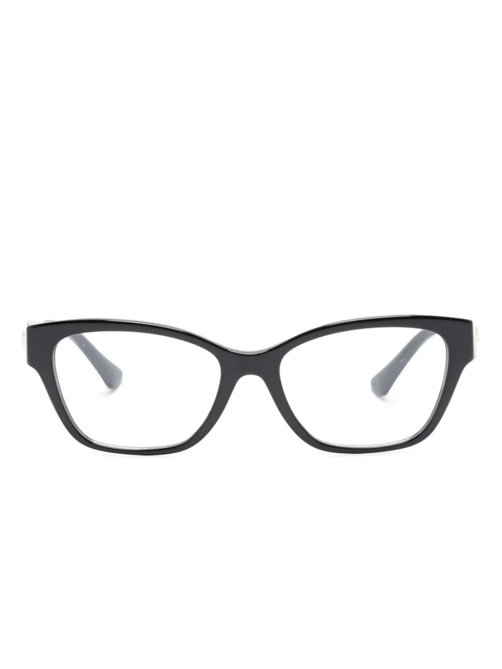 Medusa-plaque cat-eye frame glasses - 1