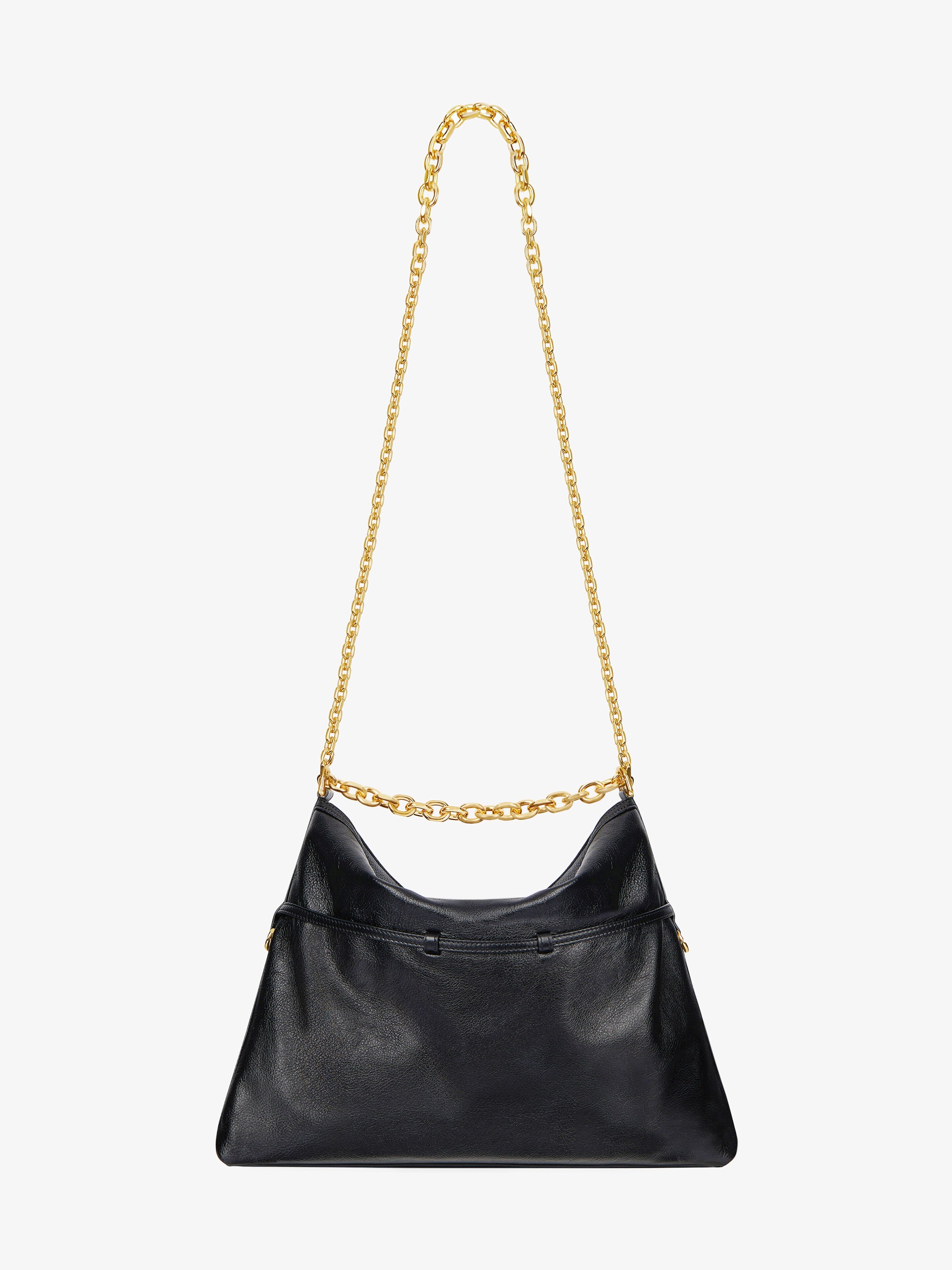 MEDIUM VOYOU CHAIN BAG IN LEATHER - 4