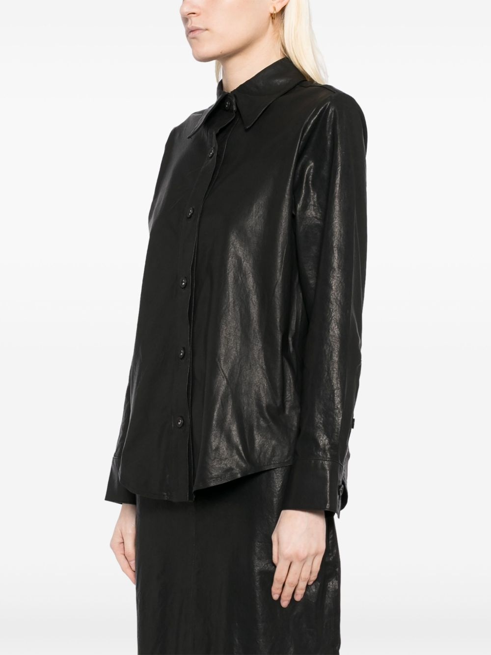 leather shirt - 3