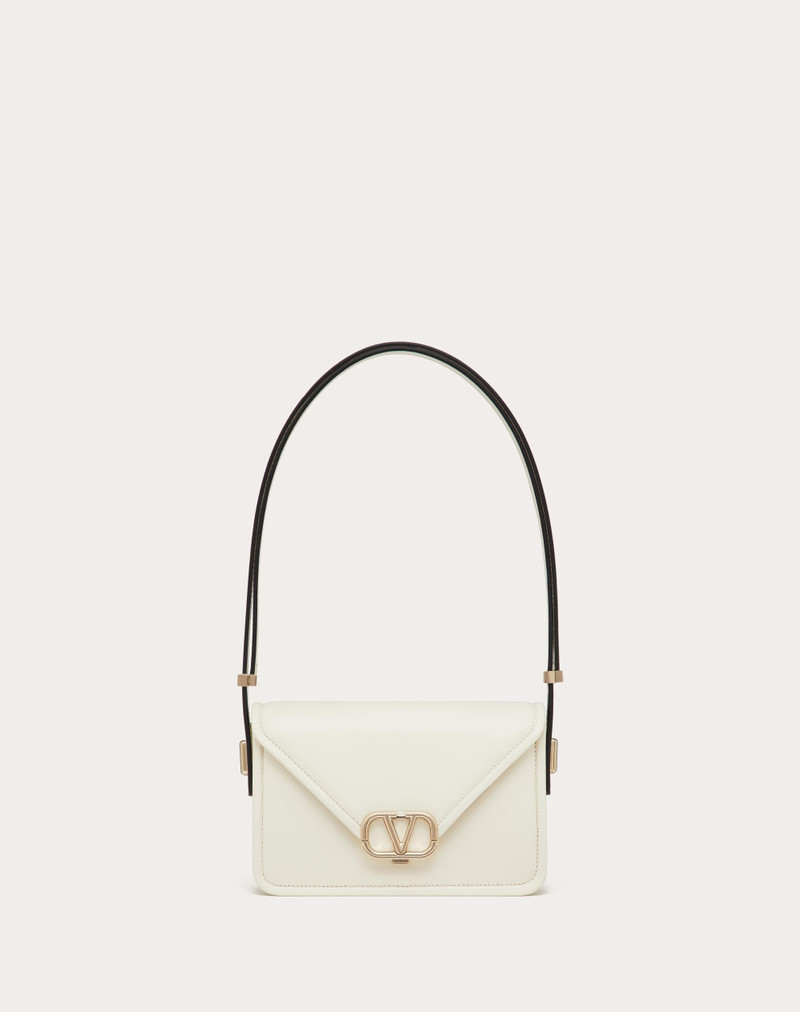 SMALL VALENTINO GARAVANI SHOULDER LETTER BAG IN SMOOTH CALFSKIN - 1