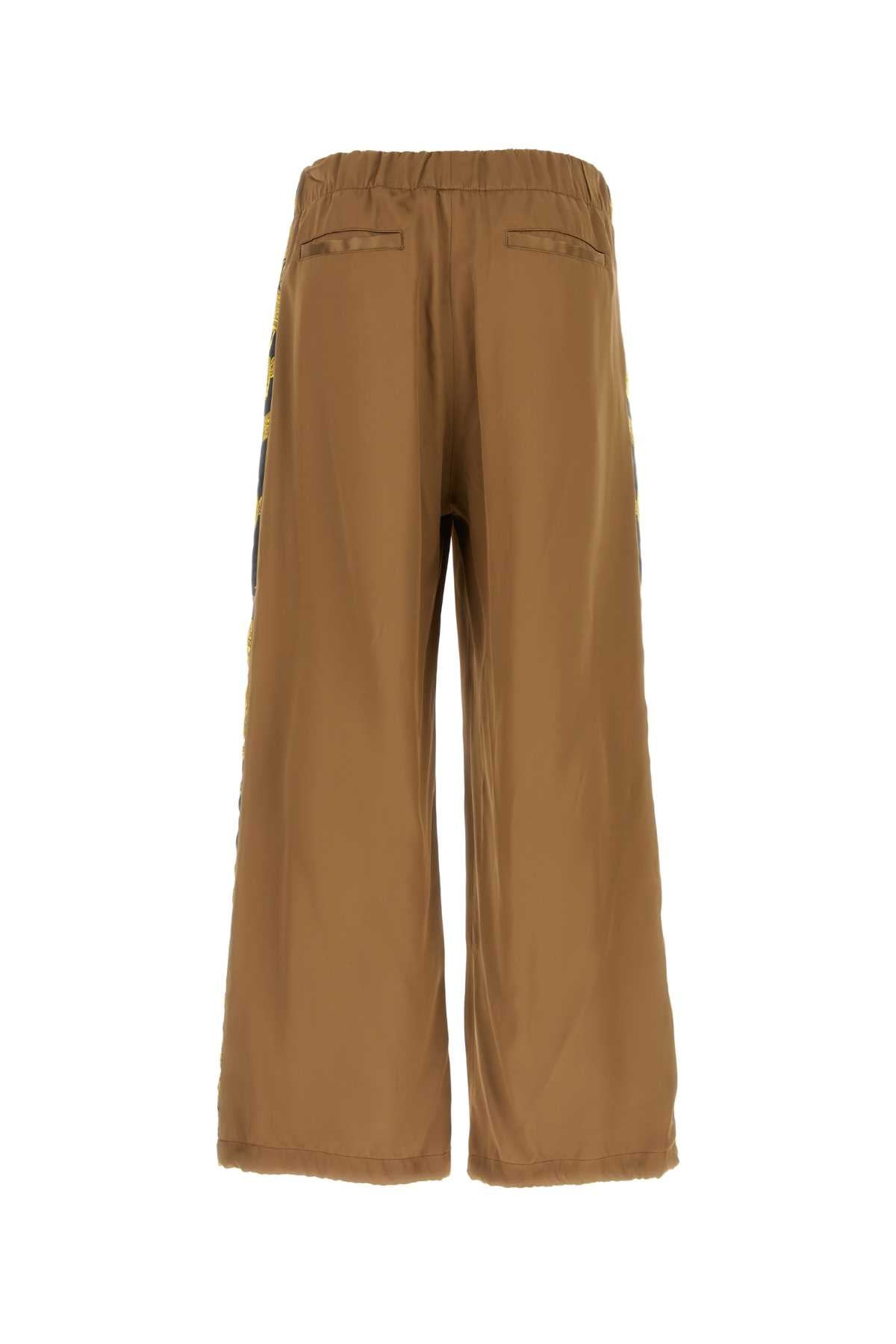 Versace Men Biscuit Viscose Pant - 2