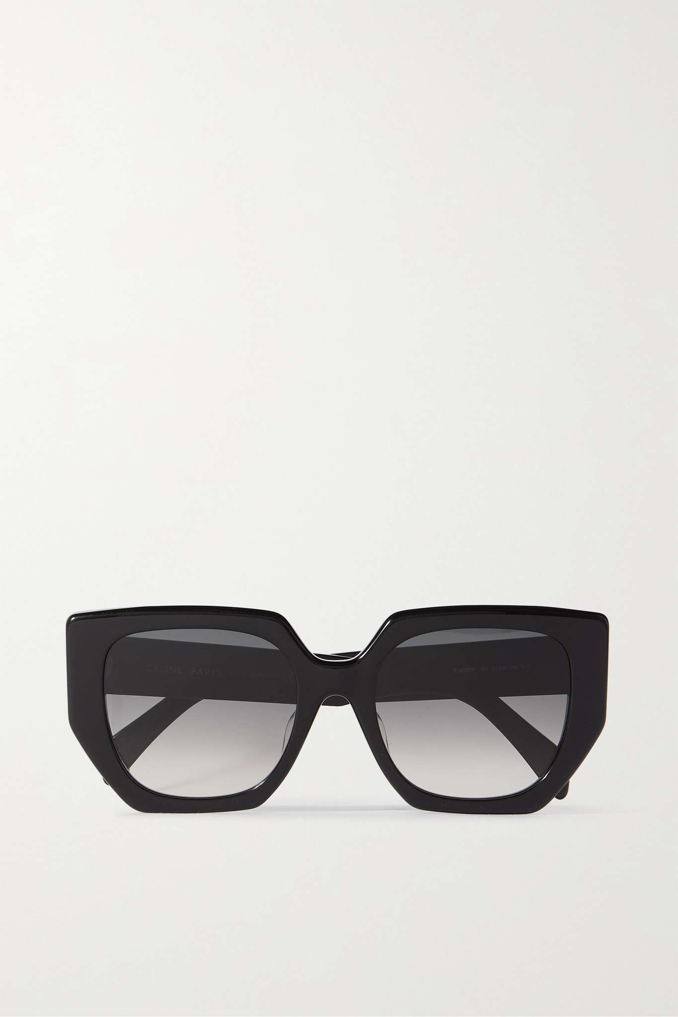 Triomphe oversized square-frame acetate sunglasses - 1