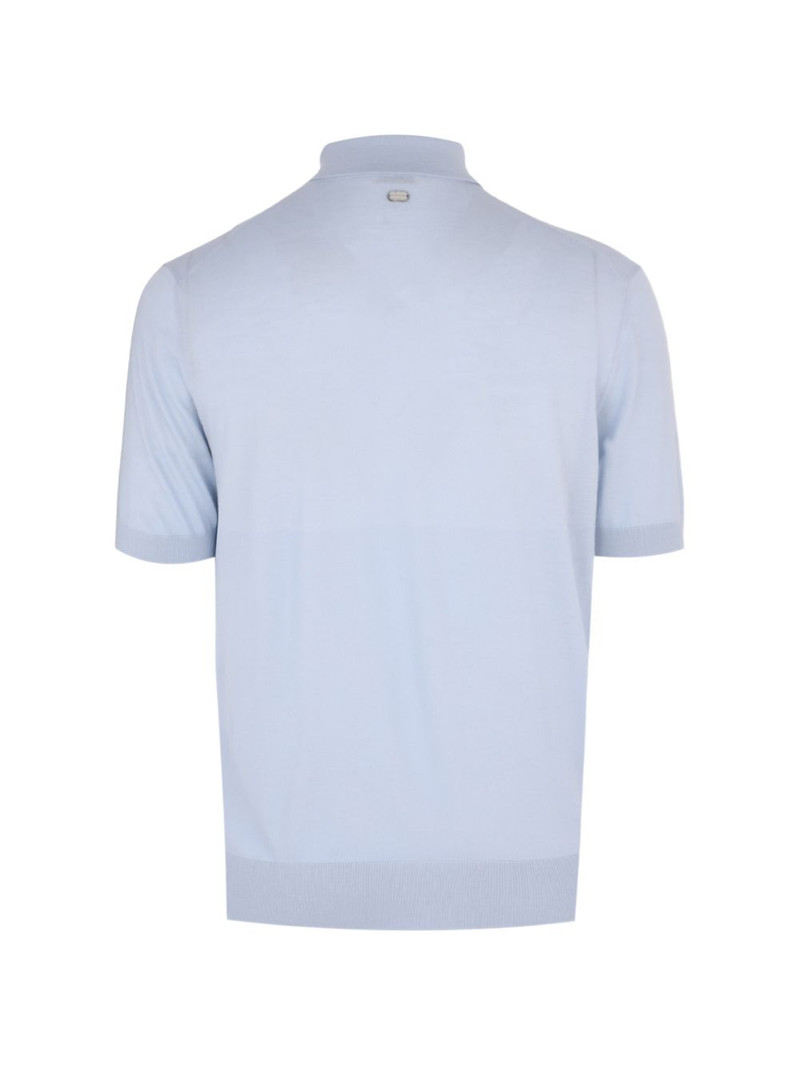 AGNONA knitted polo shirt outlook