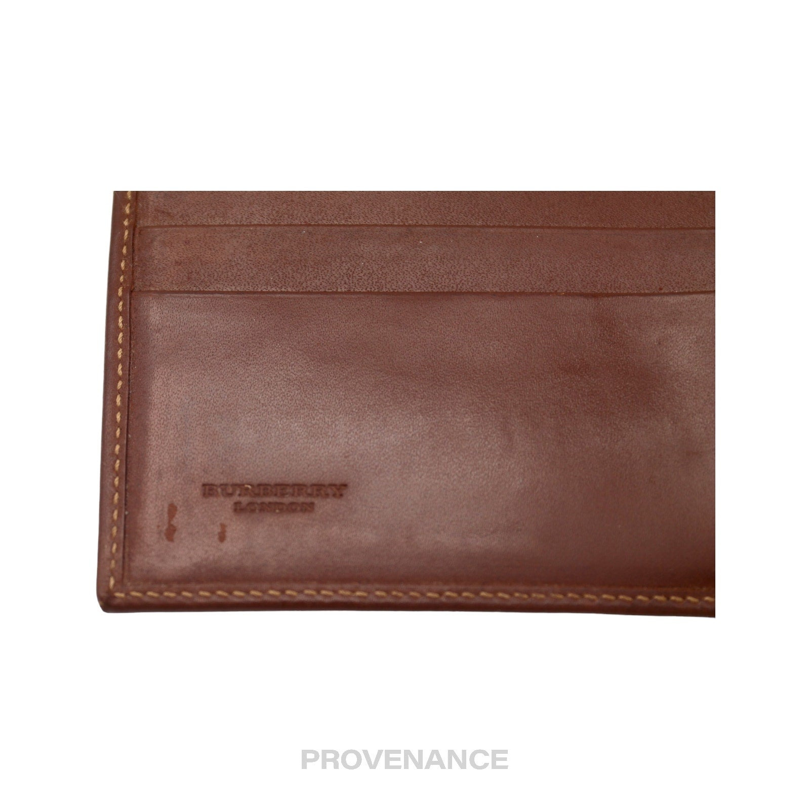 Burberry Bifold Wallet - Nova Check Brown - 6