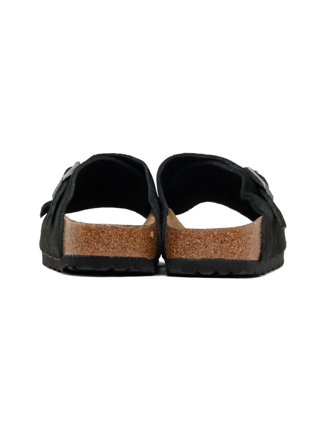 Black Narrow Zürich Sandals - 2