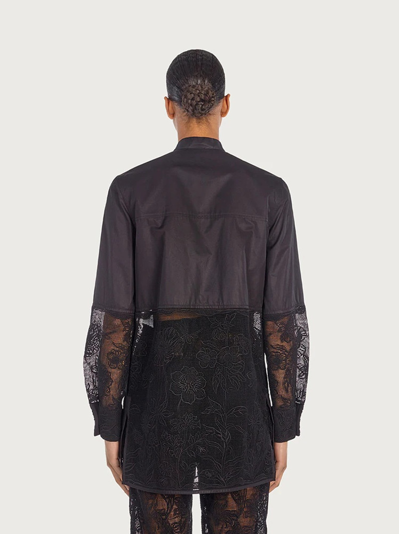 CORDONETTO LACE와 함께하는 롱 SHIRT 4