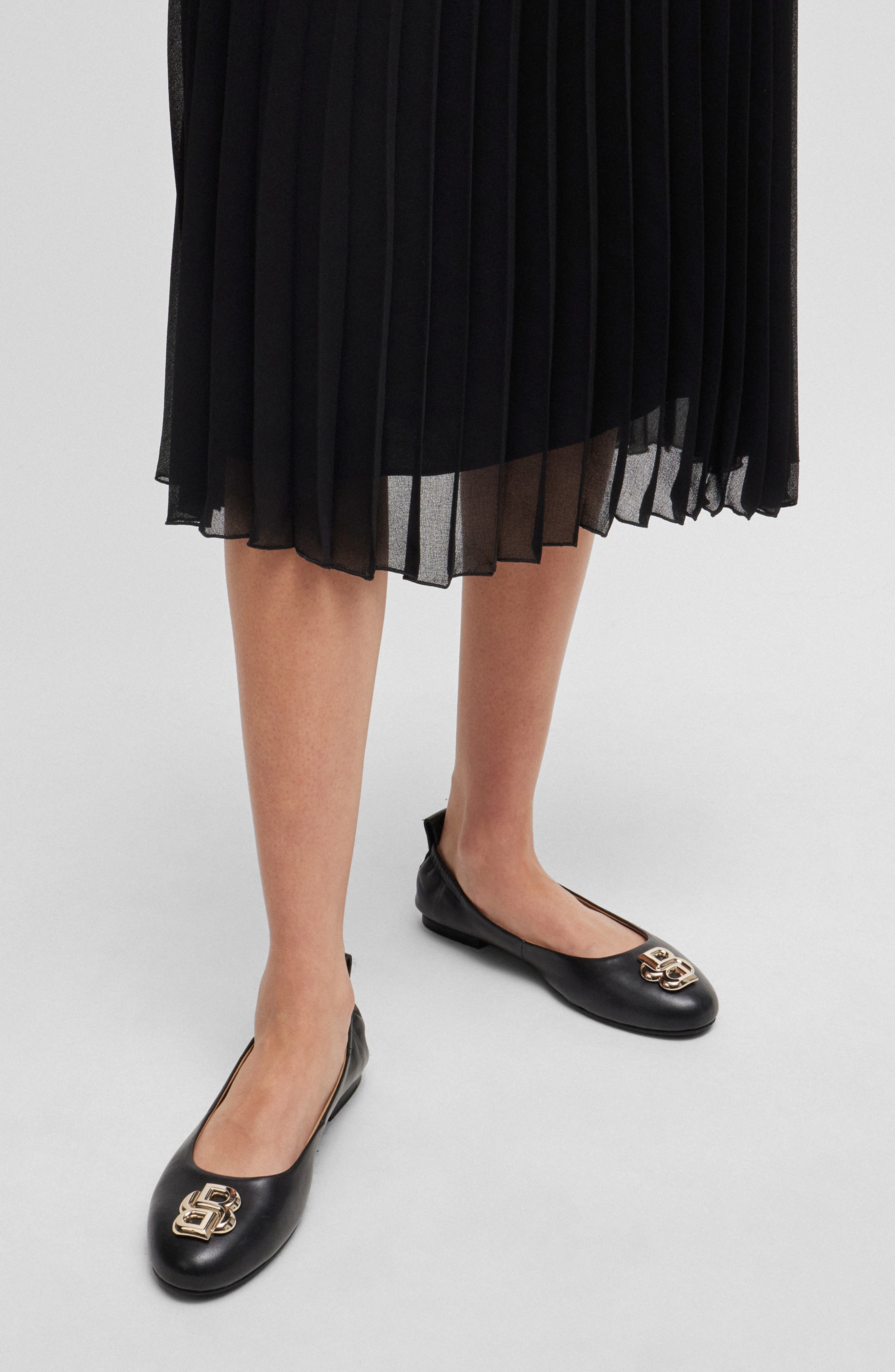 BOSS Dasy Ballet Flat in Black at Nordstrom - 7