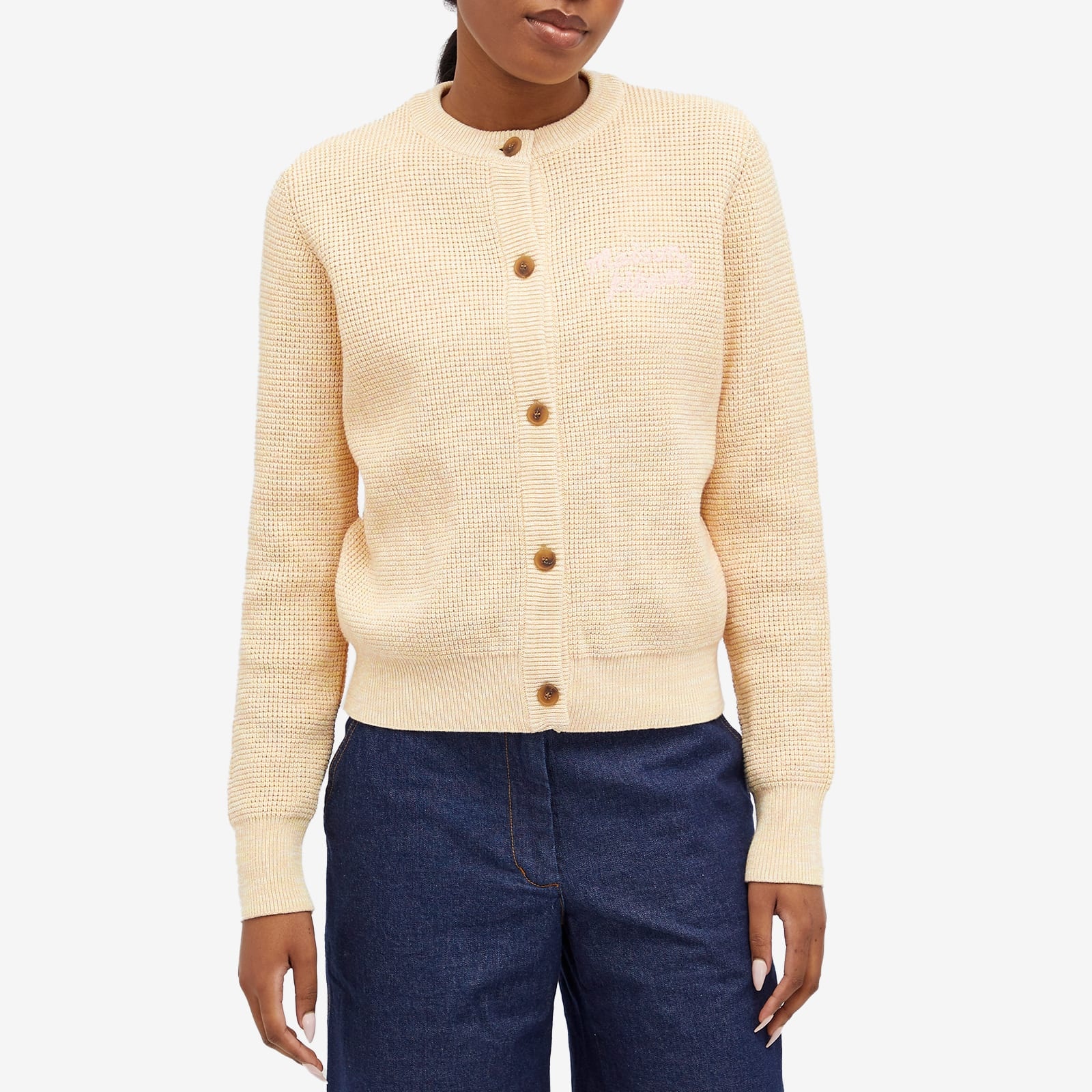 Maison Kitsune Handwriting Comfort Cardigan - 2
