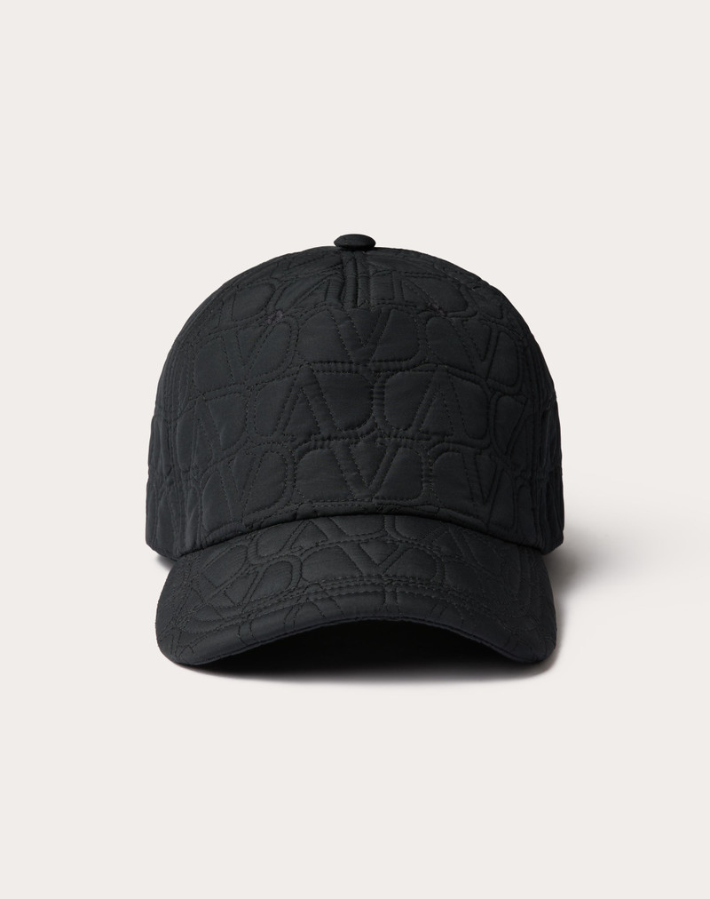 BASEBALL HAT IN QUILTED TOILE ICONOGRAPHE 1