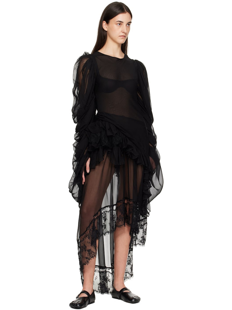 Collina Strada Black Simone Angelica Maxi Dress outlook