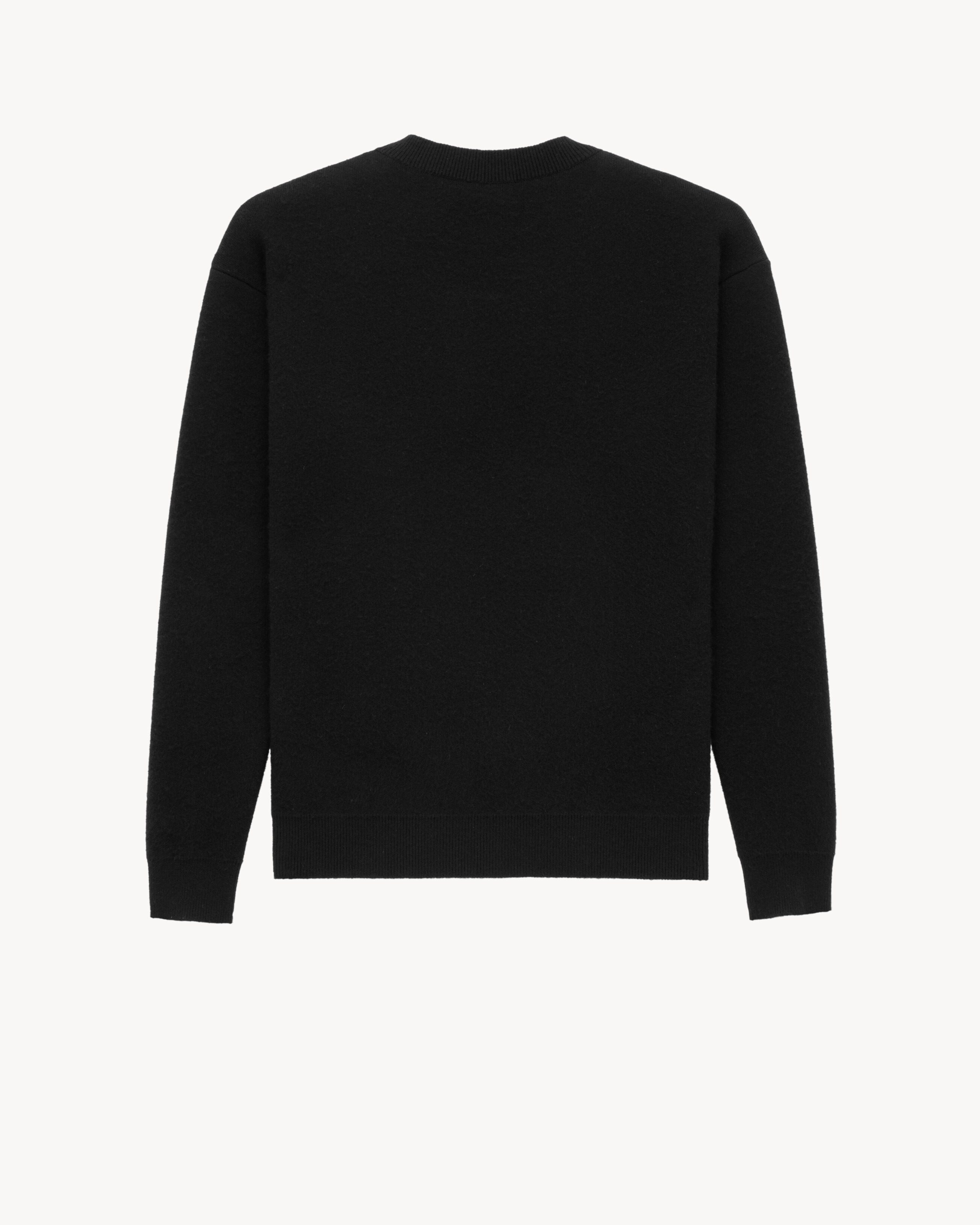 SWEATER IN BRUSHED CASHMERE - 2