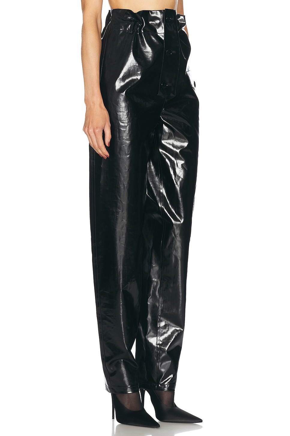 Tapered Leather Pant - 2