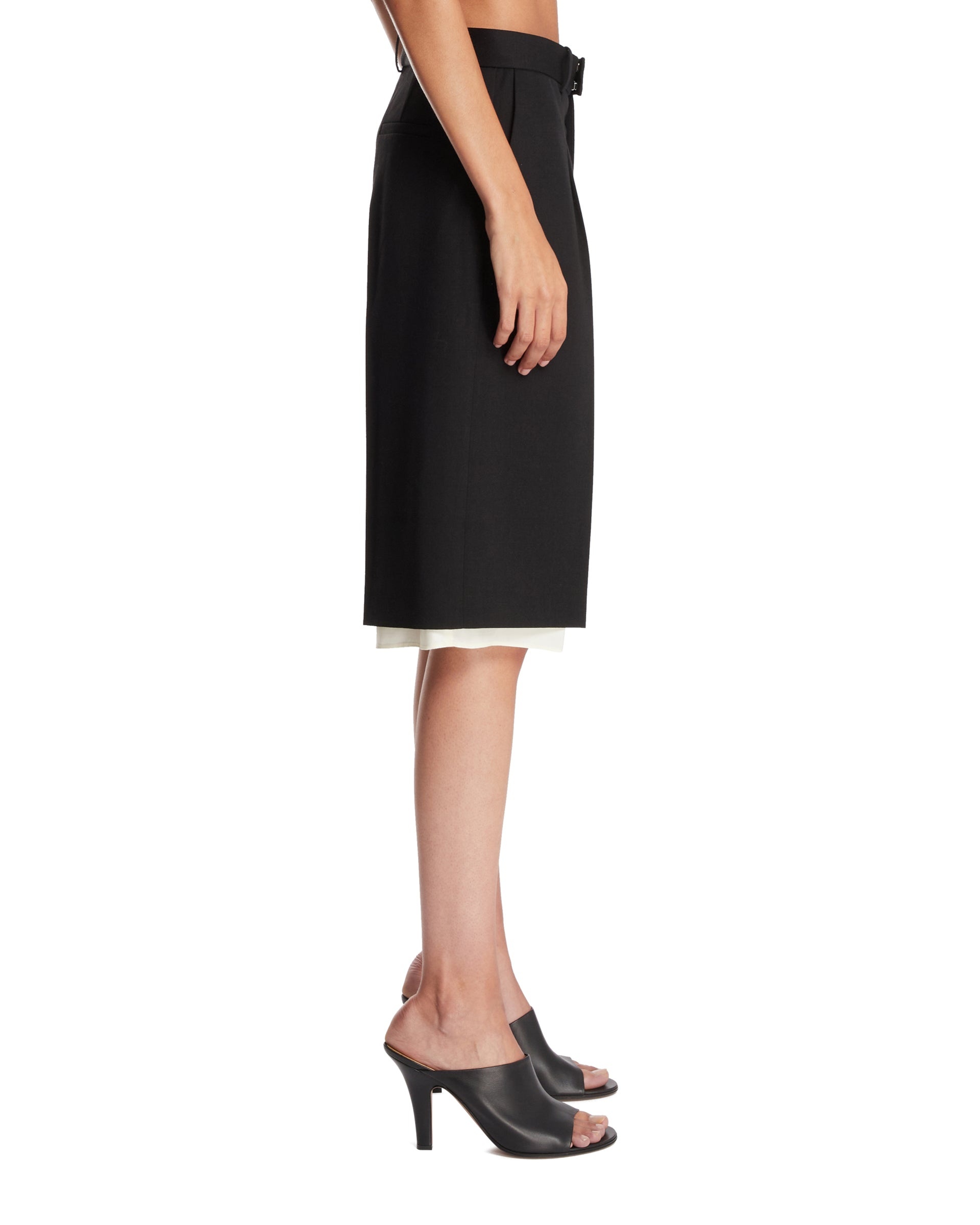Black Shorts With Lining - 5