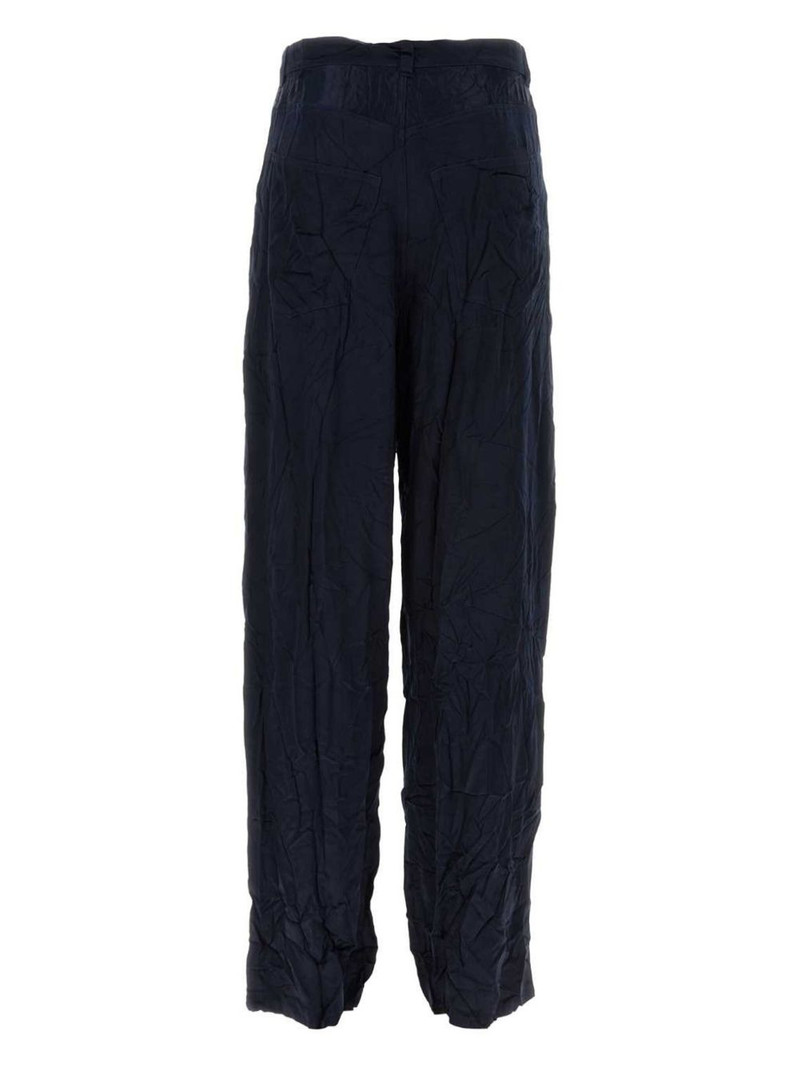 BALENCIAGA mirror-satin baggy trousers outlook