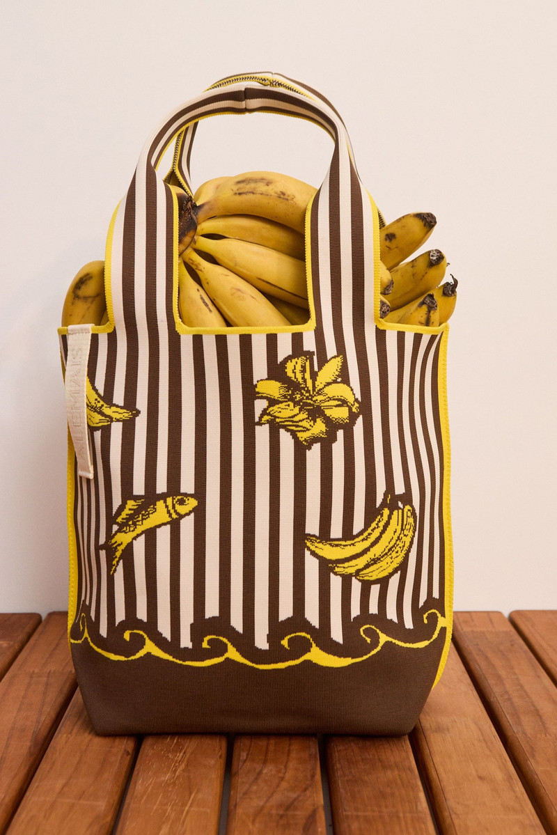 ALÉMAIS Mona Jacquard Shopper Tote outlook