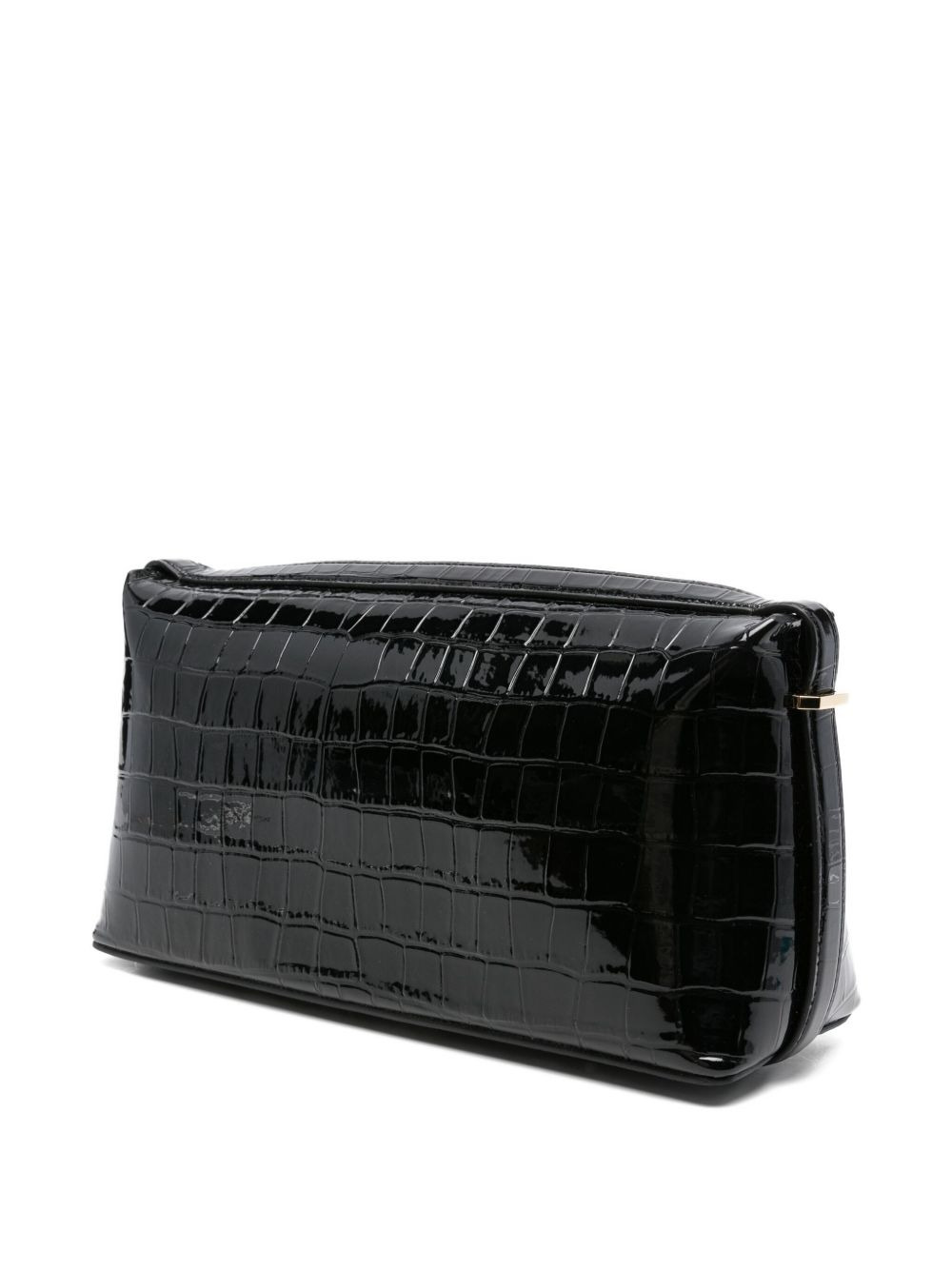 crocodile-embossed clutch - 2