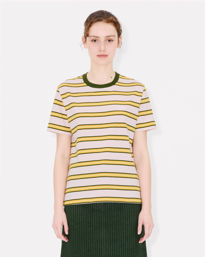 'KENZO Coast Lines' loose T-shirt in cotton linen 3