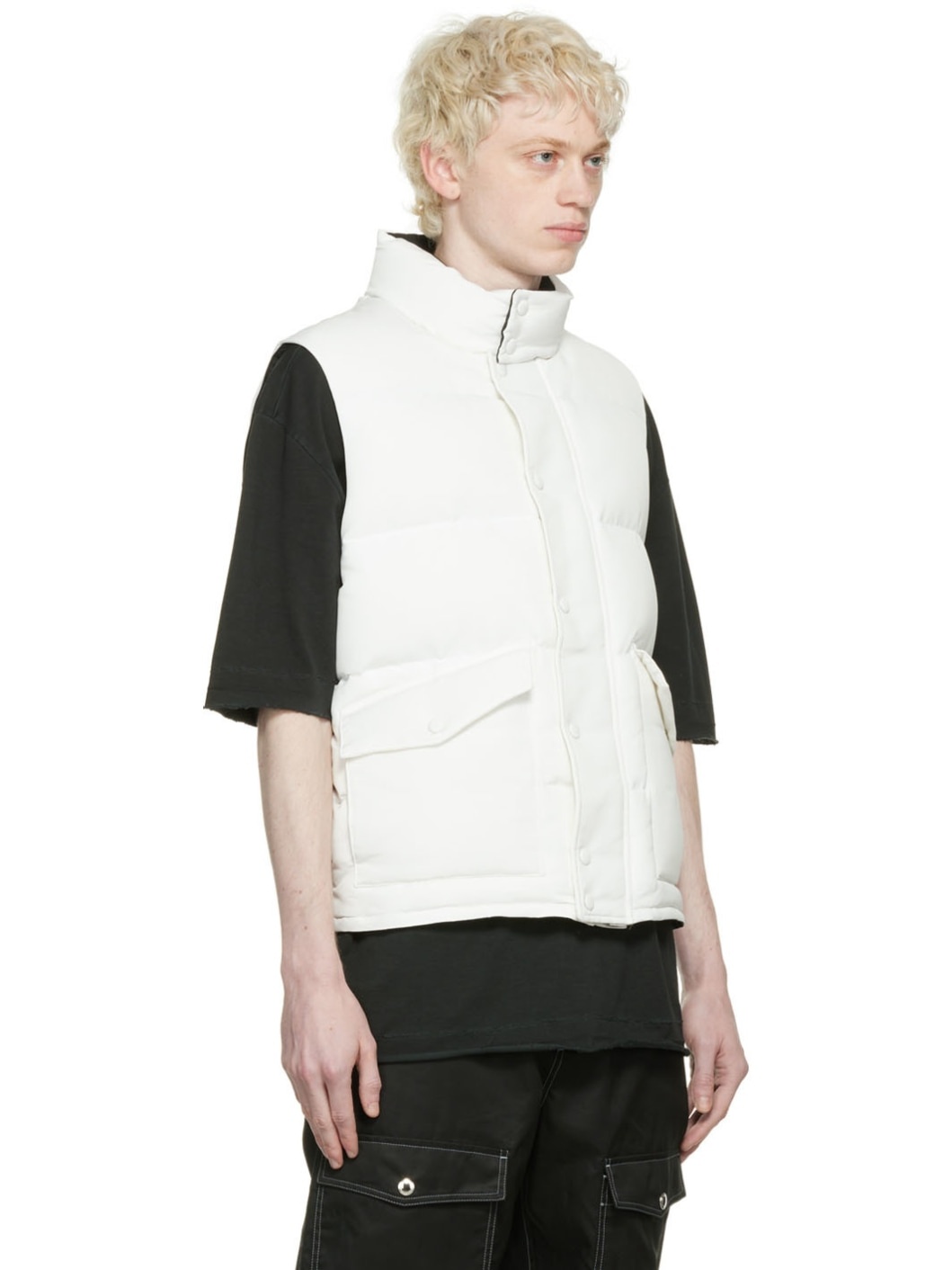 White Graffiti Vest - 2