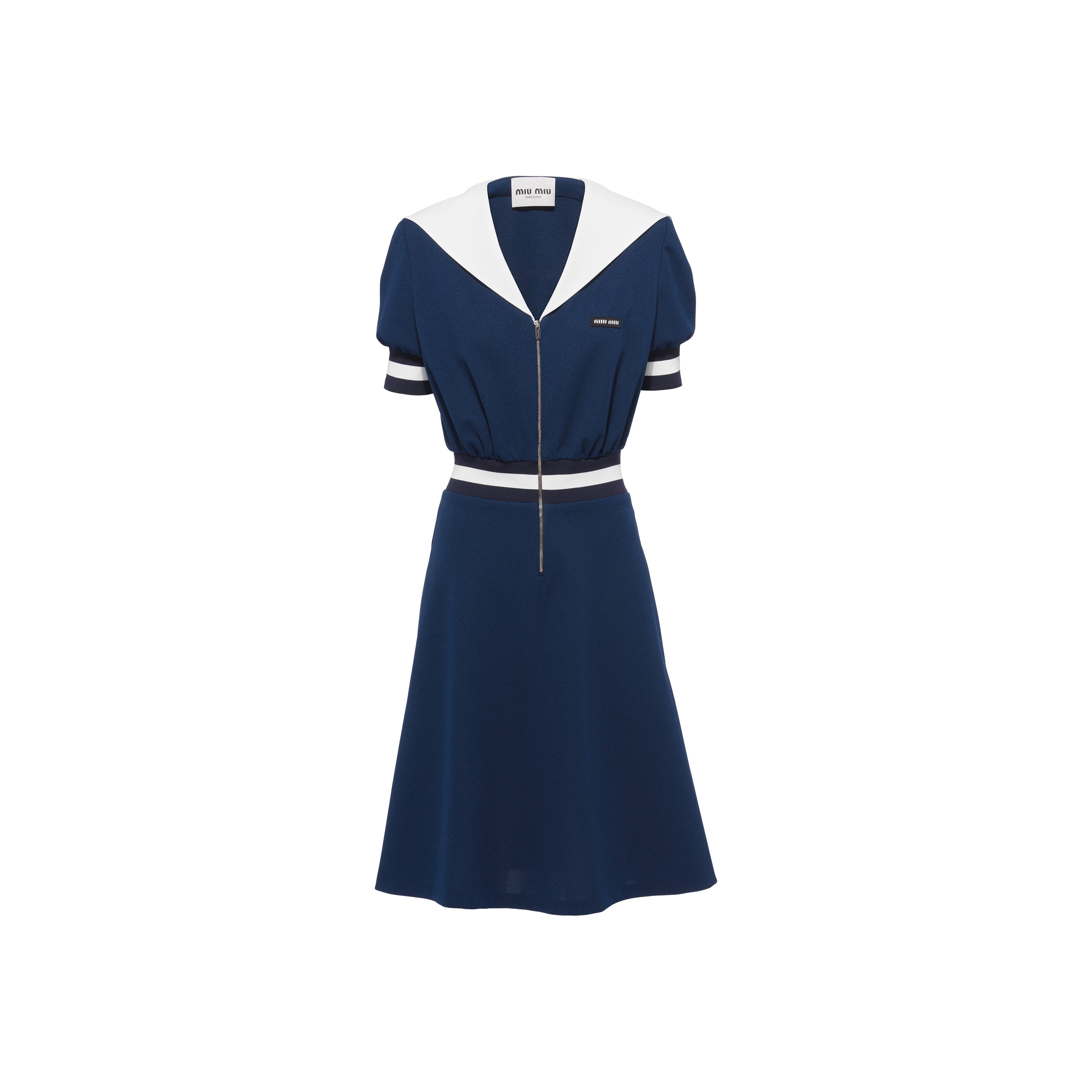 Piqué dress - 1