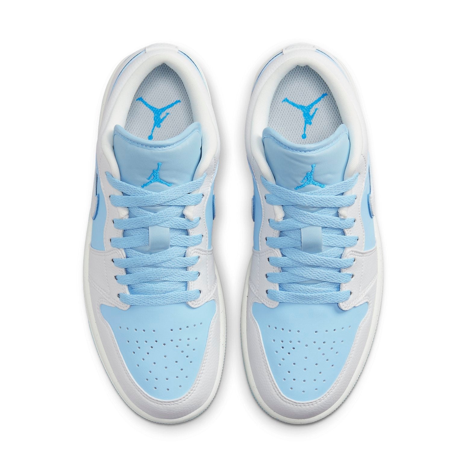 (WMNS) Air Jordan 1 Low SE 'Reverse Ice Blue' DV1299-104 - 4