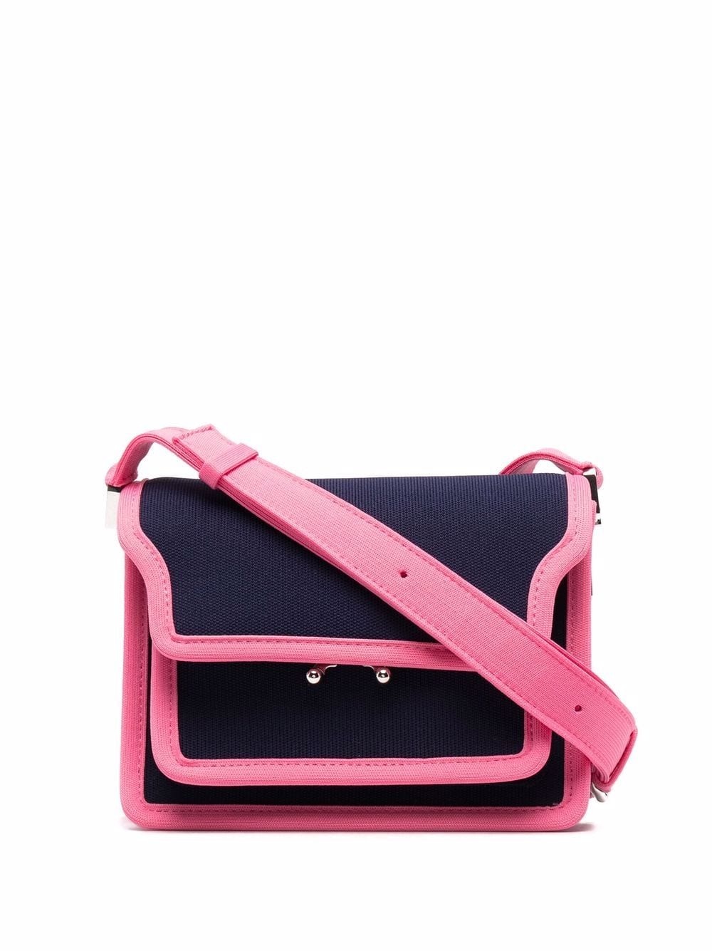 two-tone crossbody bag - 1