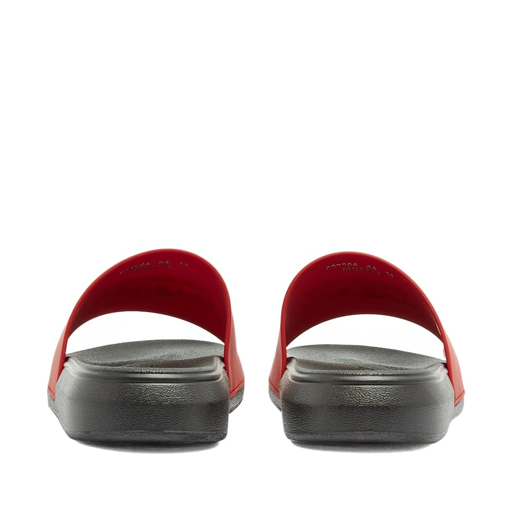 Alexander McQueen Logo Wedge Sole Pool Slide - 3