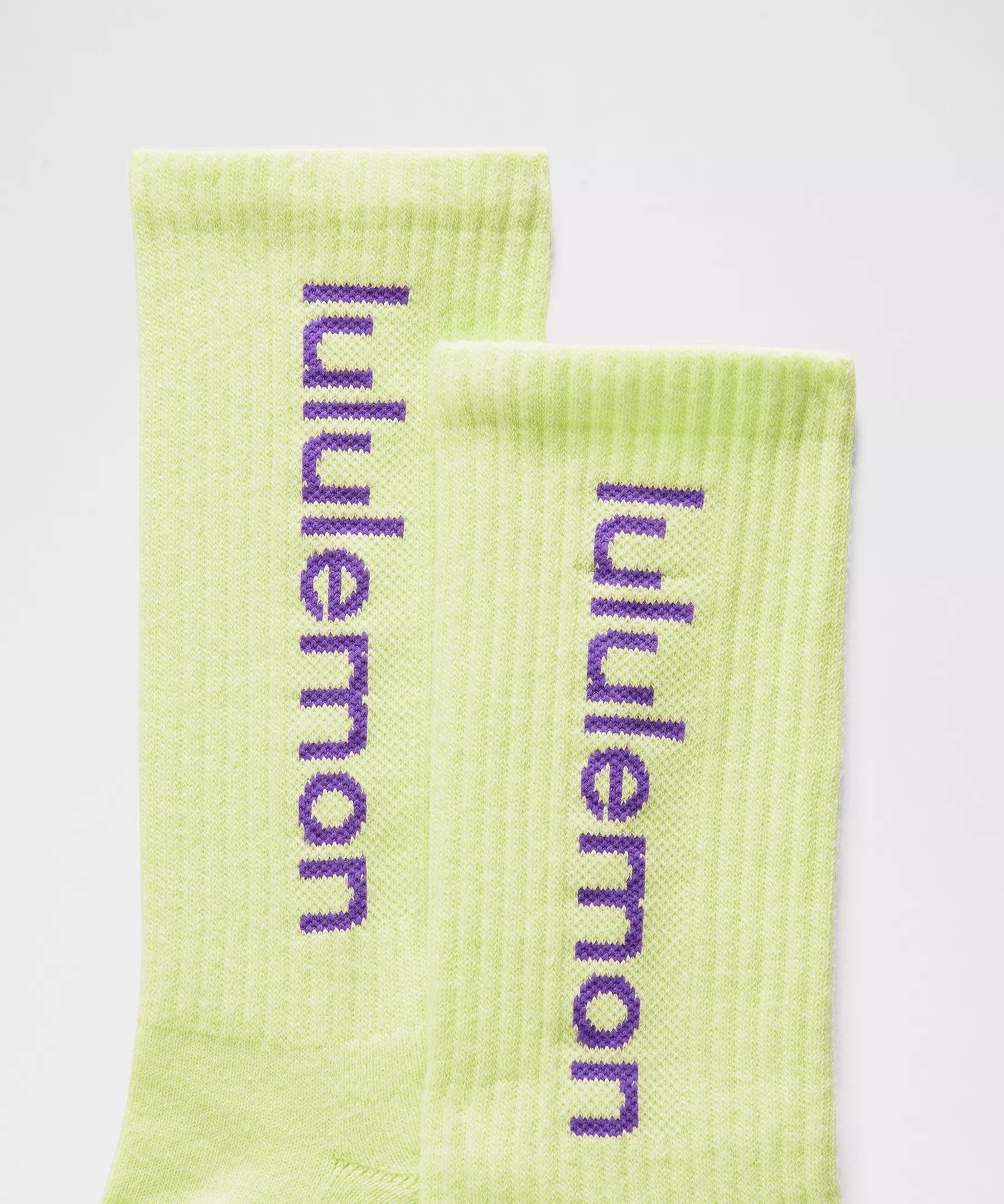 Unisex Daily Essential Crew Socks *Wordmark - 2