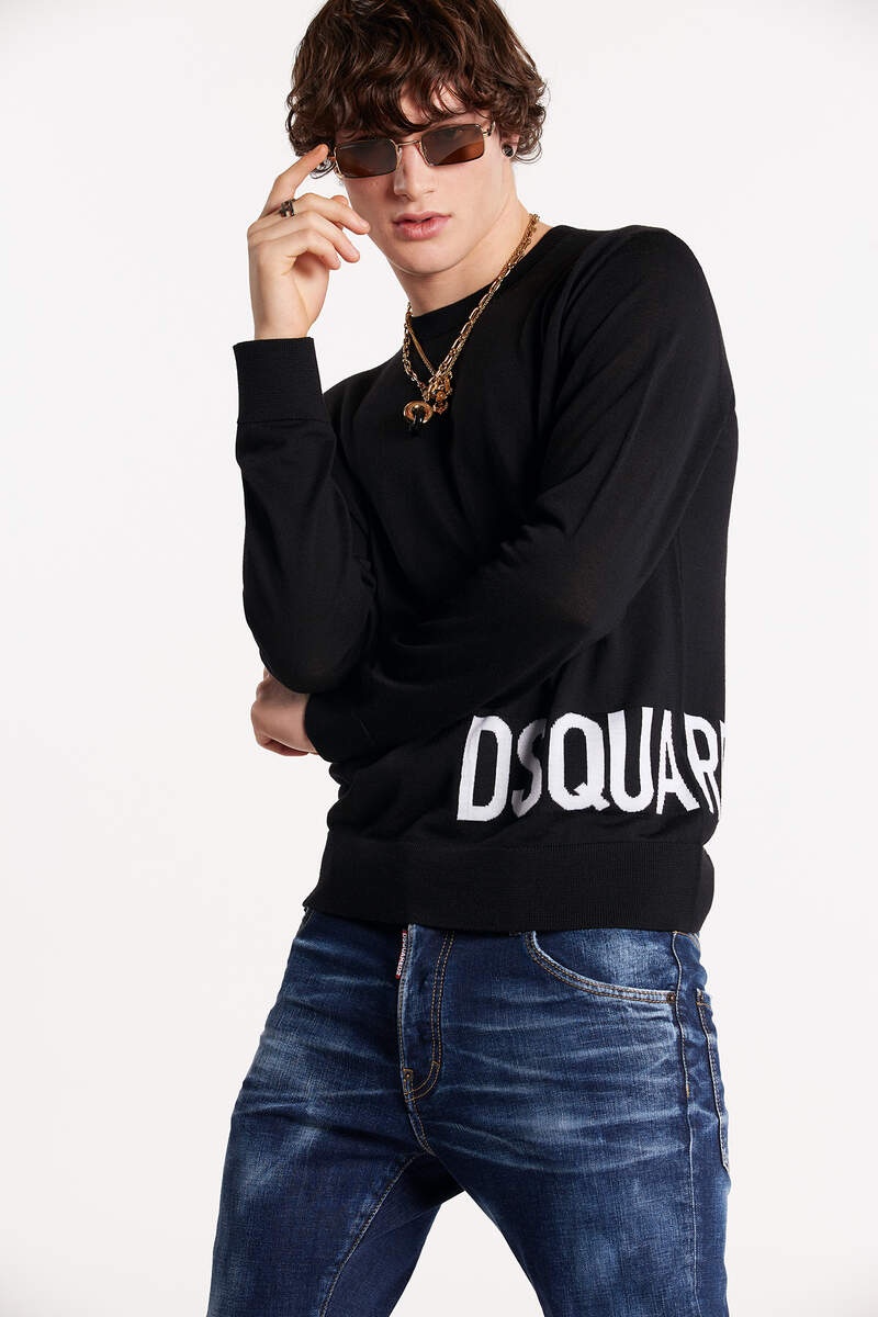 DSQ2 CREWNECK KNIT - 1