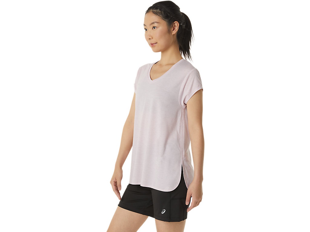 WOMEN'S HEATHER VNECK TOP - 7