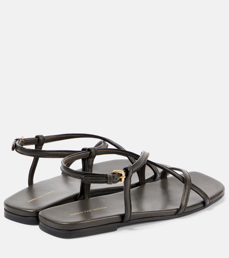 Dries Van Noten Leather sandals outlook