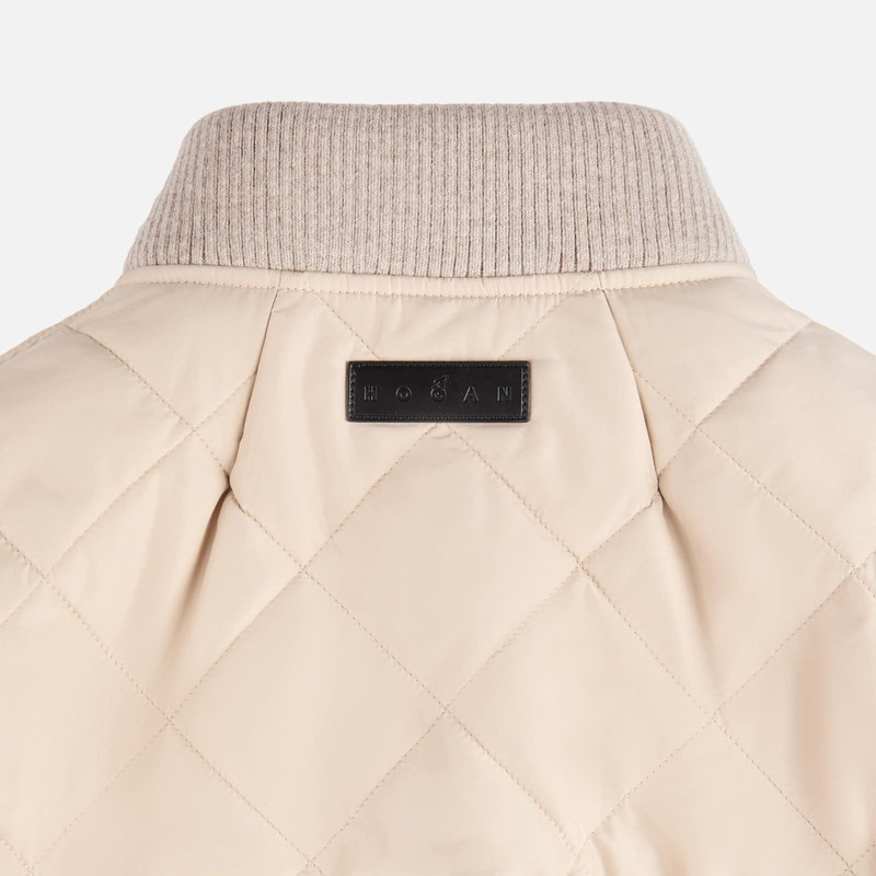Quilted bomber jacket 8