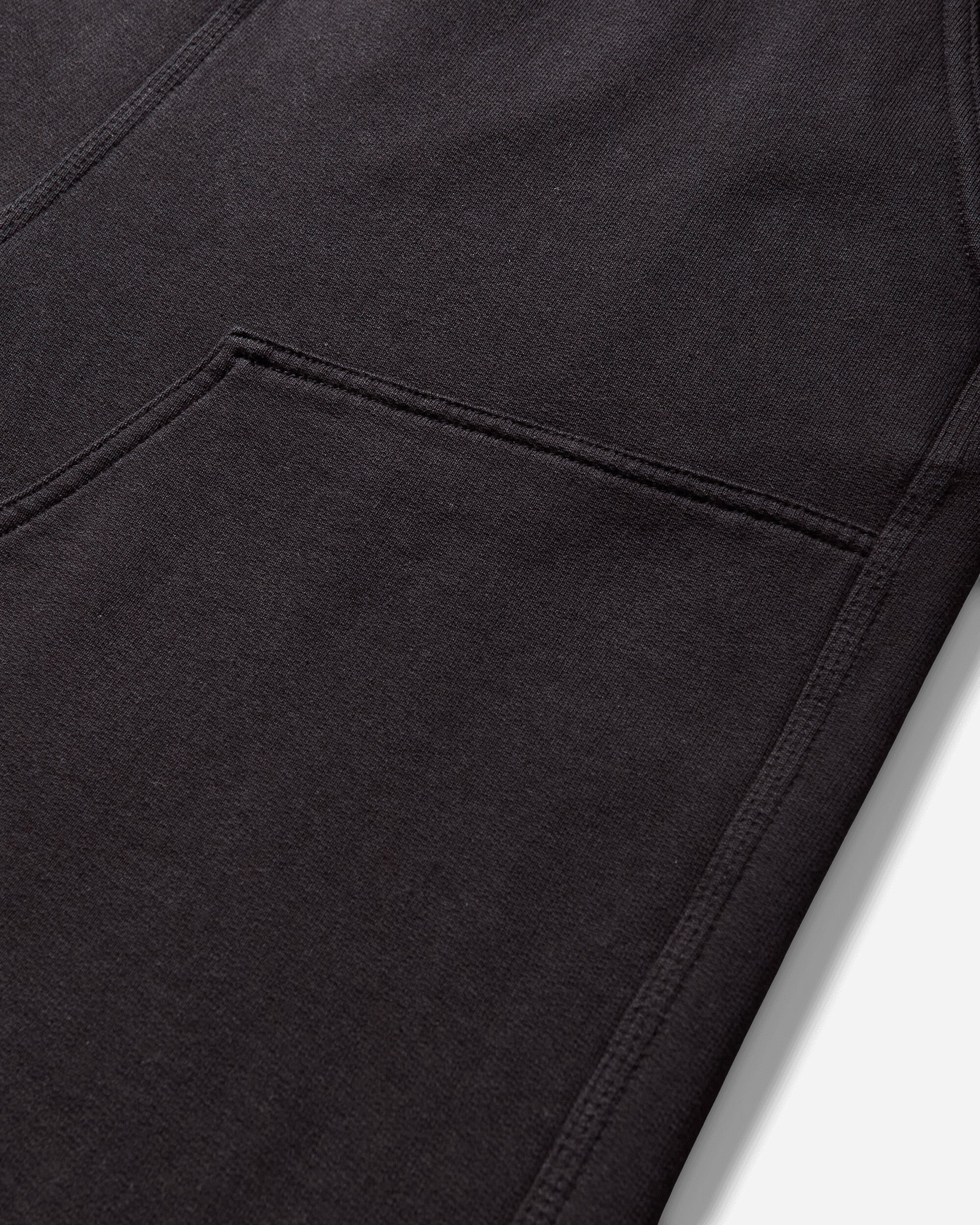 Men's Double Knee Sweatpants Black - 4