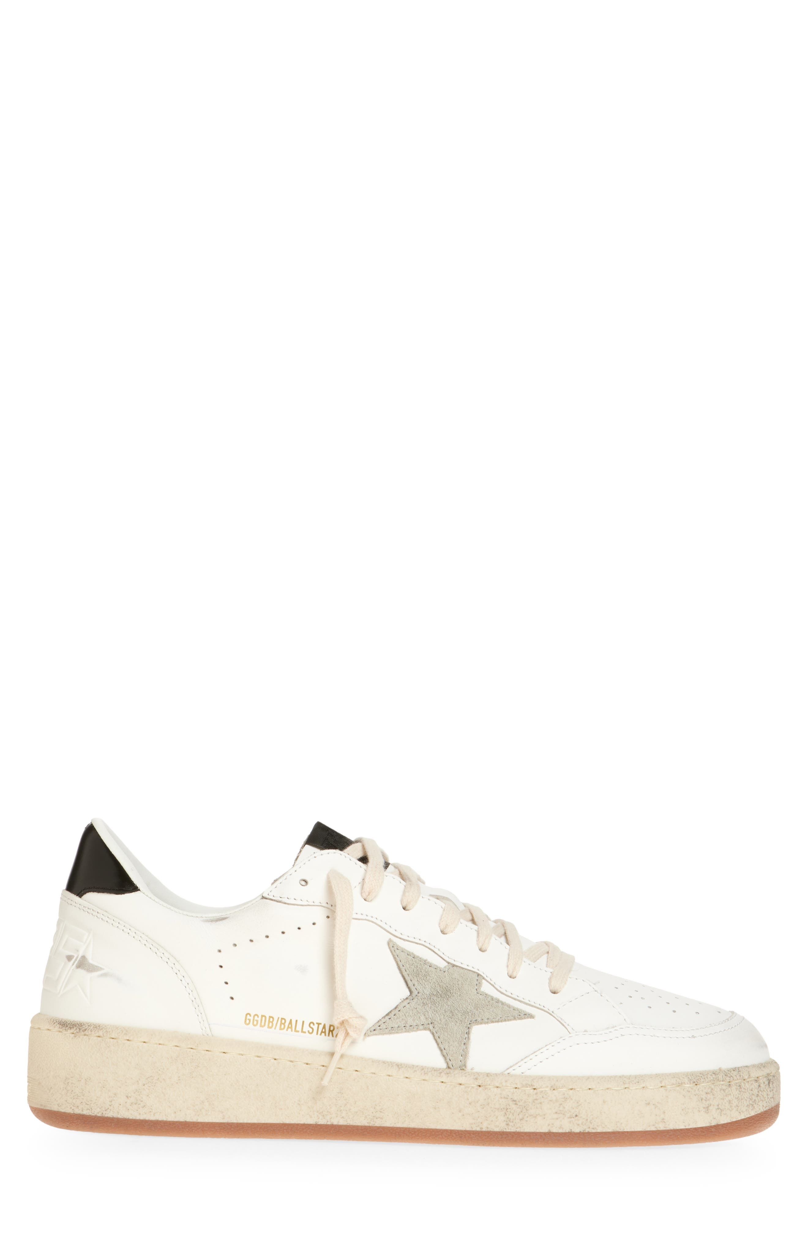 Golden Goose Ball Star 2 Sneaker in White/Ice/Black at Nordstrom - 3