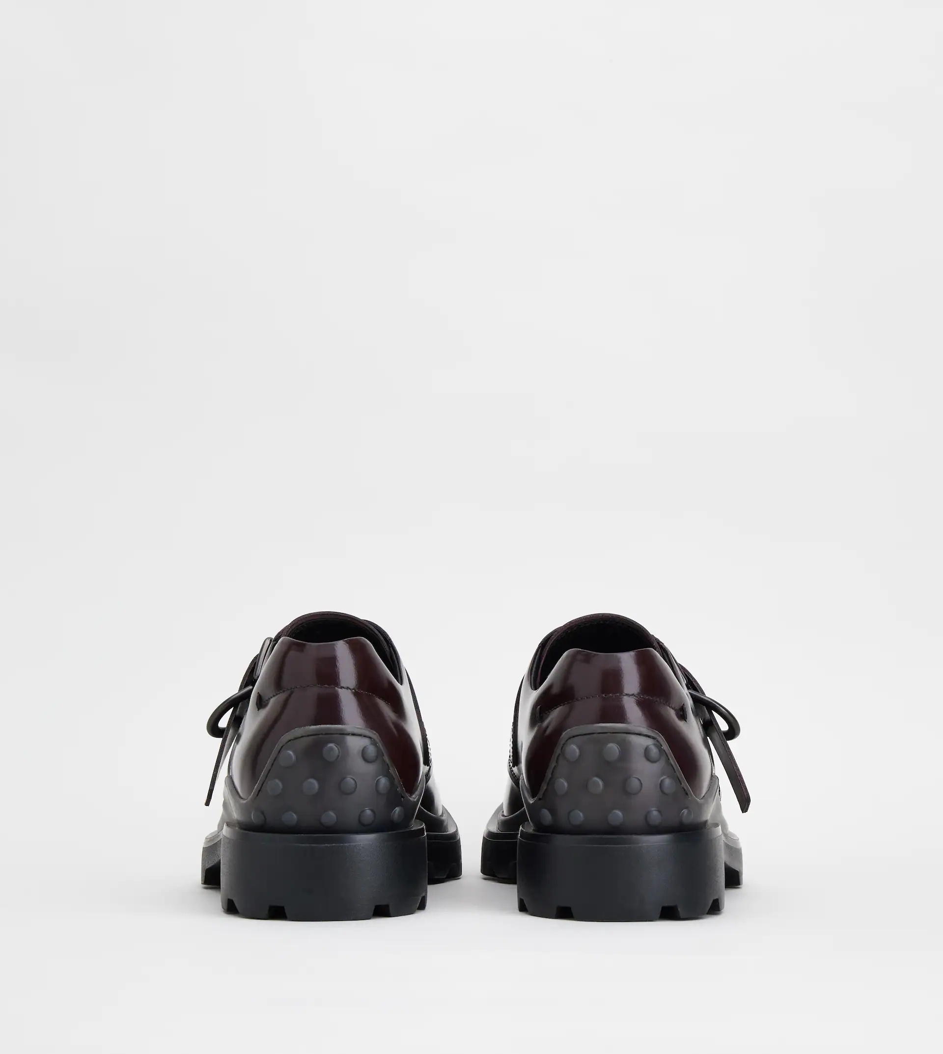 MONKSTRAPS IN LEATHER - BURGUNDY - 3