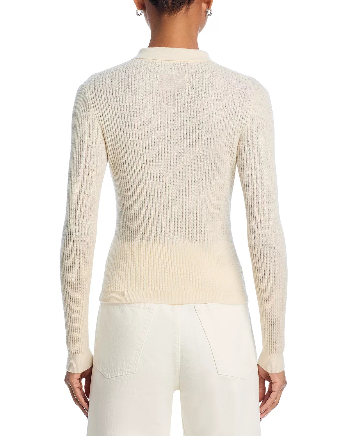 Cashmere Polo Neck Sweater - 3