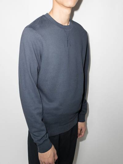 Sunspel loopback crew-neck sweatshirt outlook