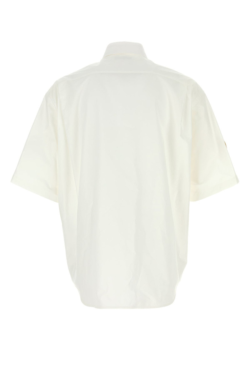 BALENCIAGA White poplin shirt outlook