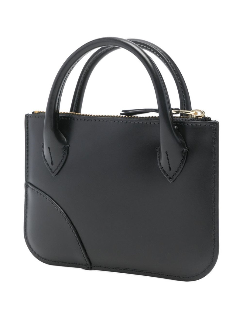 Comme Des Garçons Leather credit card case outlook