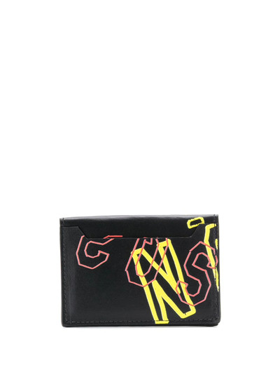 DSQUARED2 graphic logo cardholder outlook