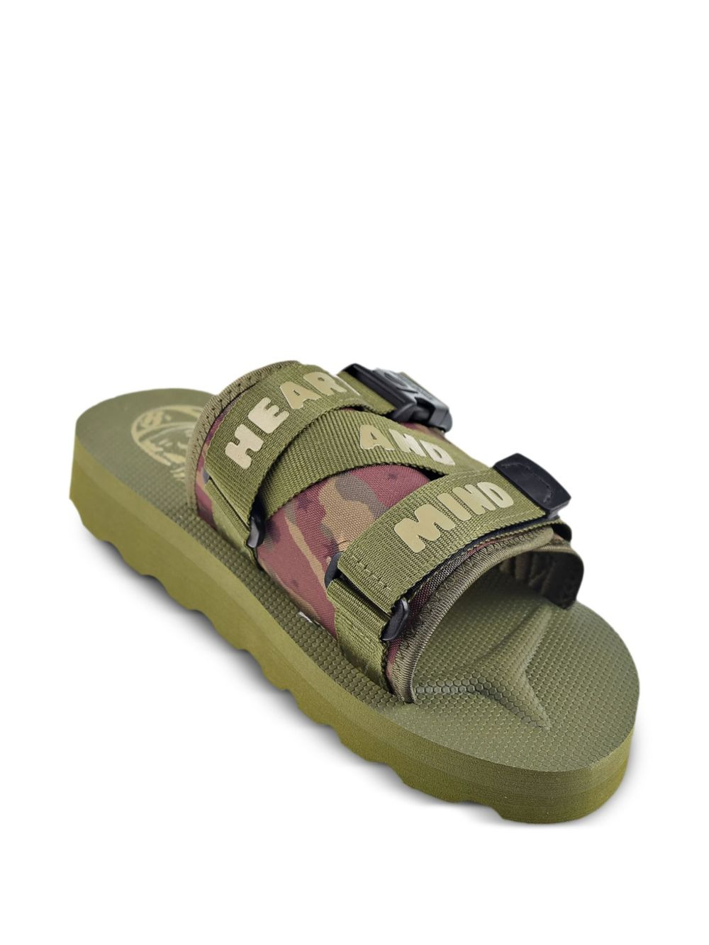 Eva Walker camouflage-print sandals - 2