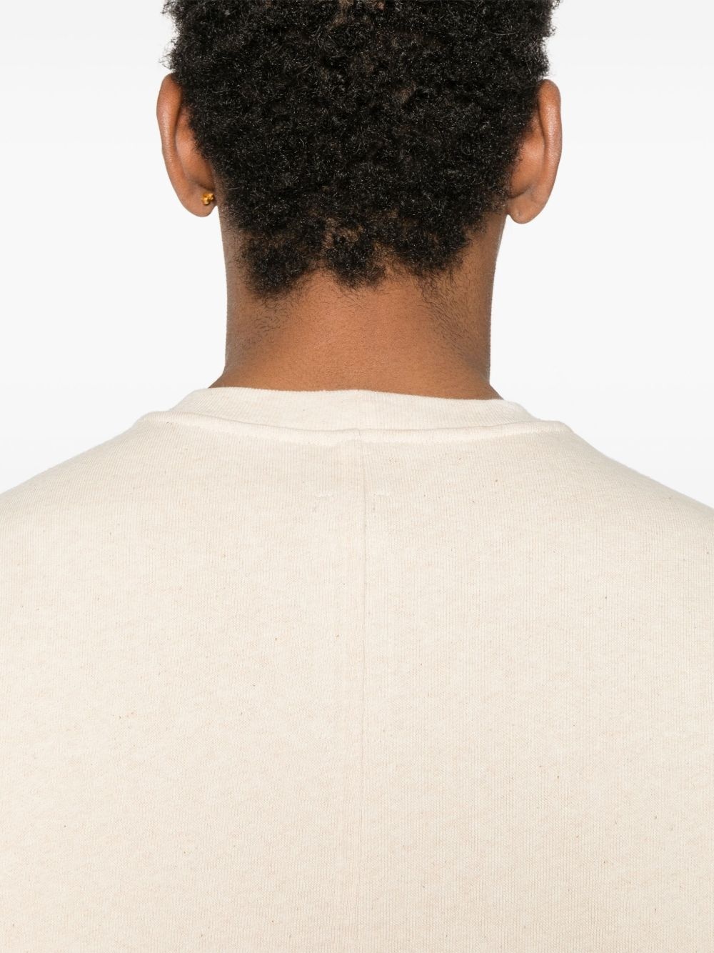 crew-neck longsleeved sweater - 5