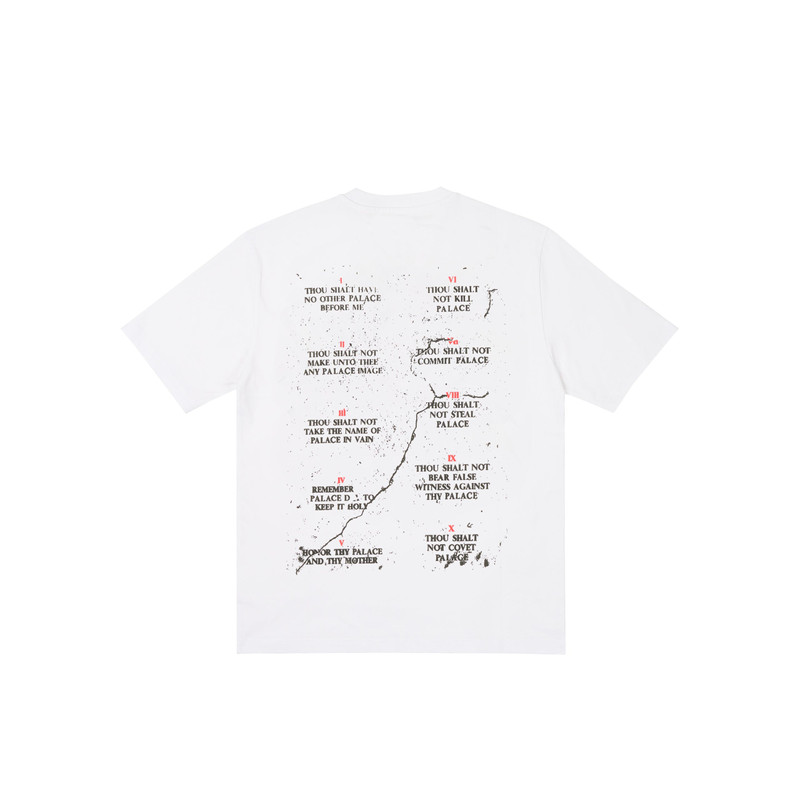 PALACE SAVE THYSELF T-SHIRT WHITE outlook