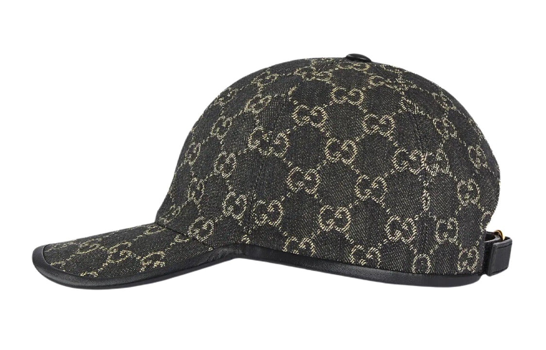 Gucci GG Denim Baseball Hat 'Black Grey' 656206-3HAF8-1060 - 2
