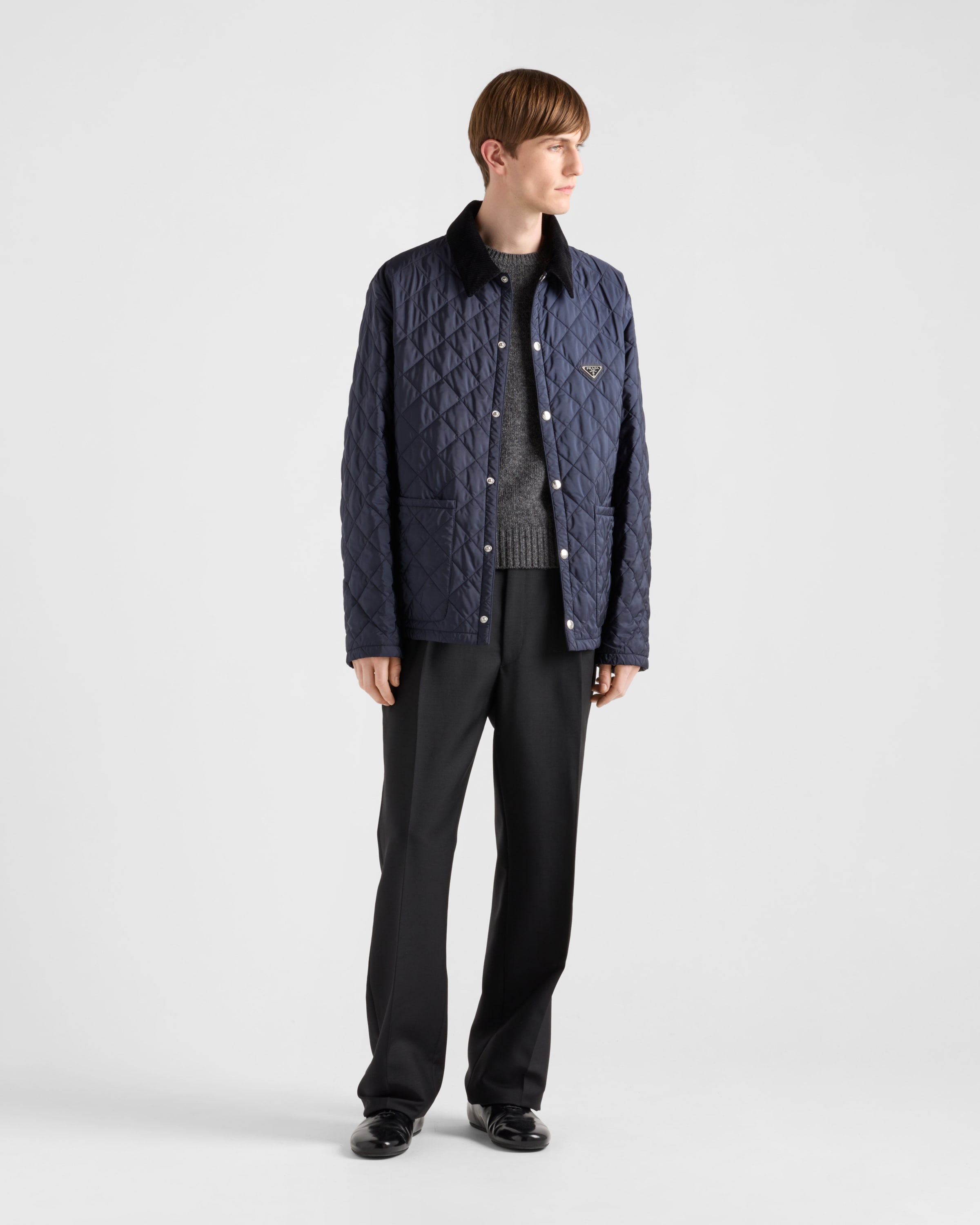 Quilted Re-Nylon jacket - 2