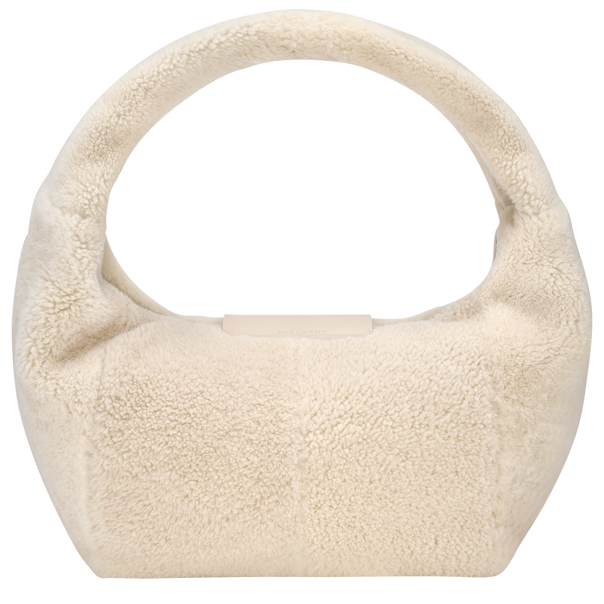 Le Pliage Xtra L Hobo bag Ecru - Leather - 4