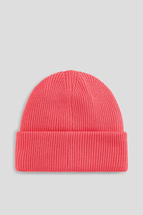 Tarek Knit hat in Neon pink - 2