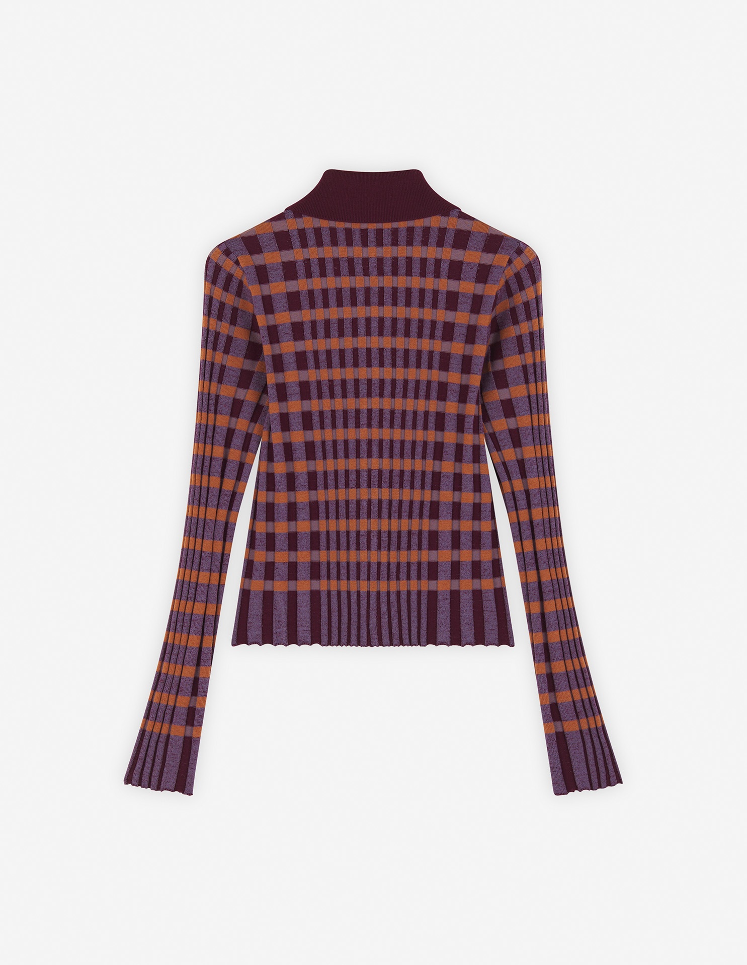 CHECKED KNITTED SHIRT - 6
